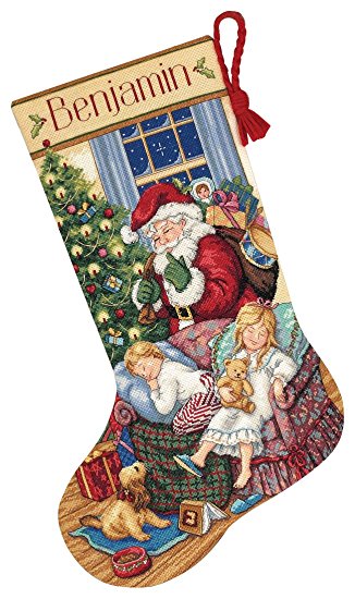 Gold Collection Sweet Dreams Stocking Counted Cross Stitch Kit